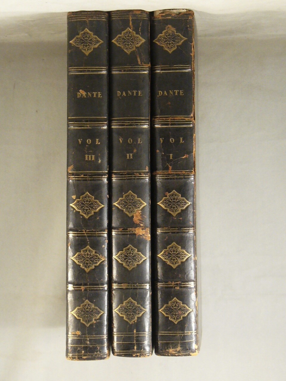 THE DIVINA COMMEDIA OF DANTE ALIGHIERI 1802 1st English Ed. 3 Vol. Divine Comedy