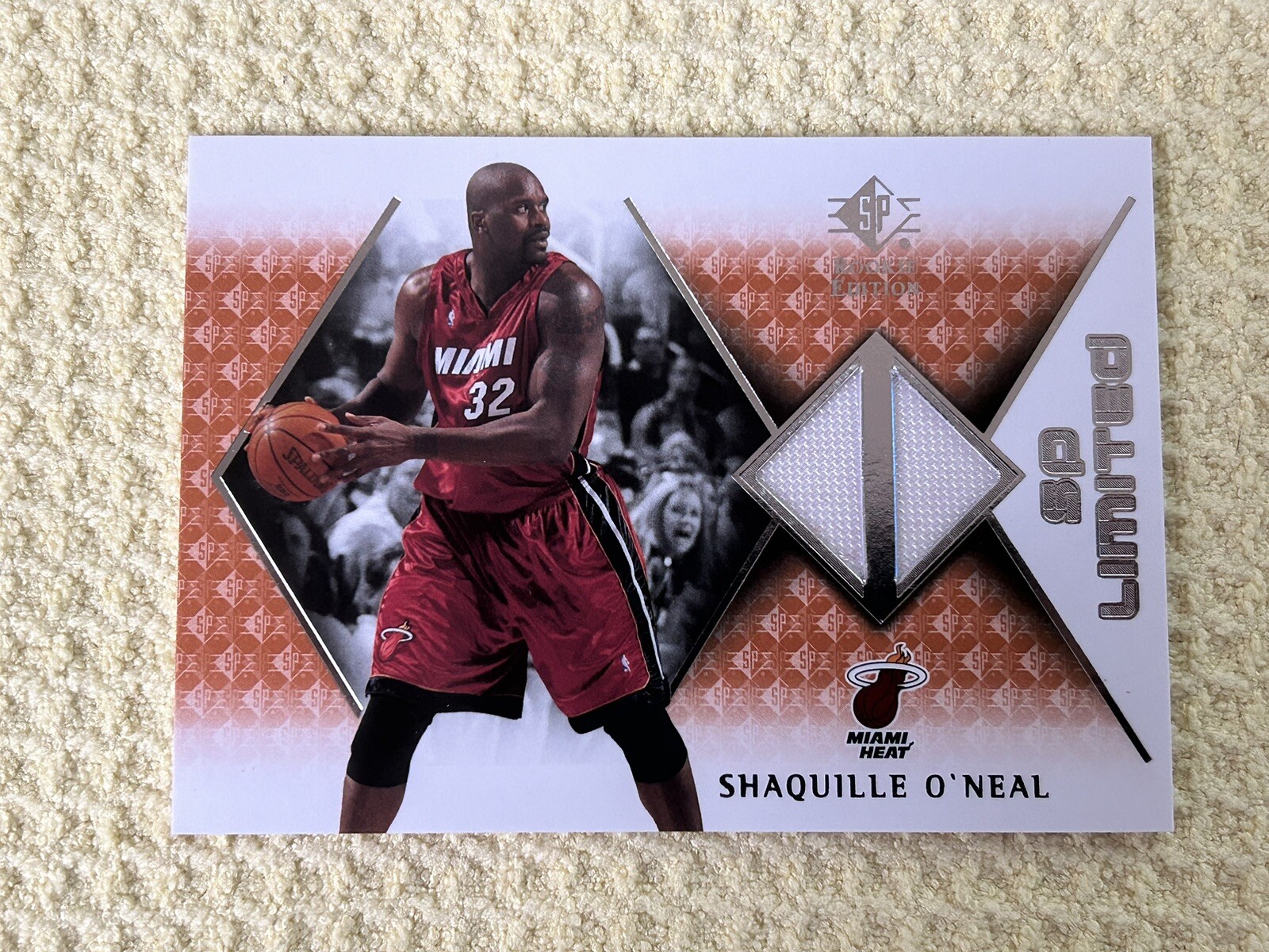 Shaquille O'Neal Basketball Cards 2007 SP Rookie Edition trading card — raw and PSA graded price guide