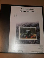 FENDT 200 207 208 209 210 211 VARIO REPARATURHANDBUCH WERKSTATTHANDBUCH