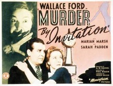 Murder By Invitation poster Sarah Padden Wallace Ford Marian - 1941 Movie Photo