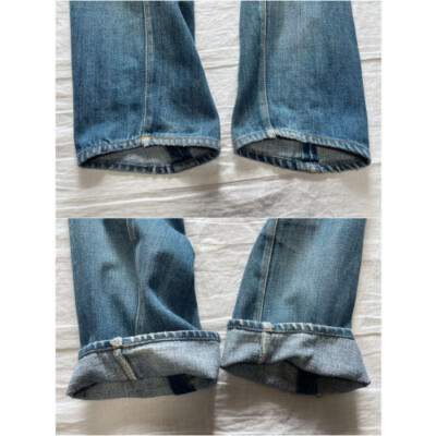 2000 Tunisia made early Levi's Red w27 Straight Denim Jeans