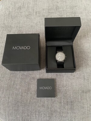Movado Men's 0606501 Sapphire Synergy Chronograph Black Rubber