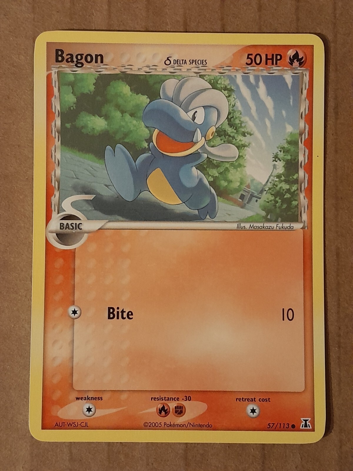 Bagon 57/113 Ex Delta Species NM-Mt See Pictures