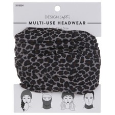 Design Loft BROWN LEOPARD Multi-Use Headwear - 1pc