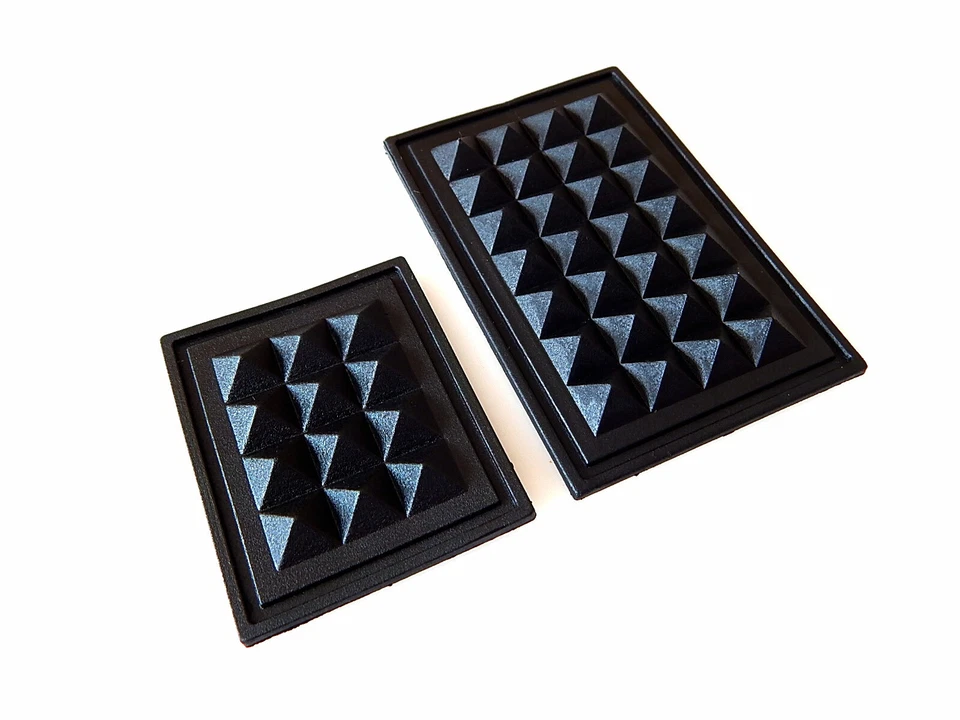 Bodengleiter Taschenfüße Schutz schwarz 54x45 84x55mm Koffer Tasche Gummi - Bild 2 von 3