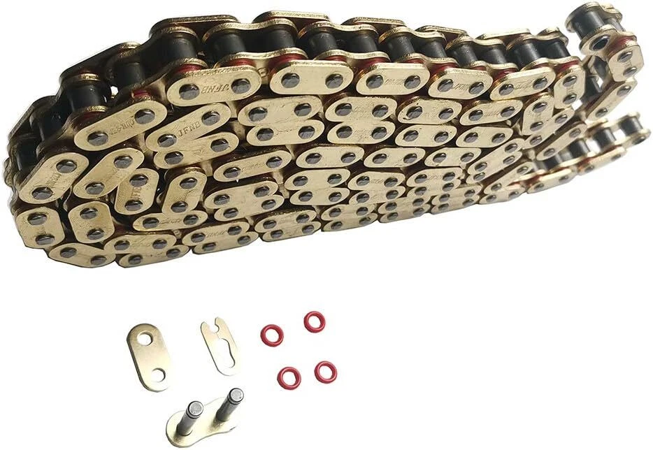 428 Drive Chain 116 Links O-Ring w/ Connecting Master Link for Yamaha Motorcycle Foto 3 de 4