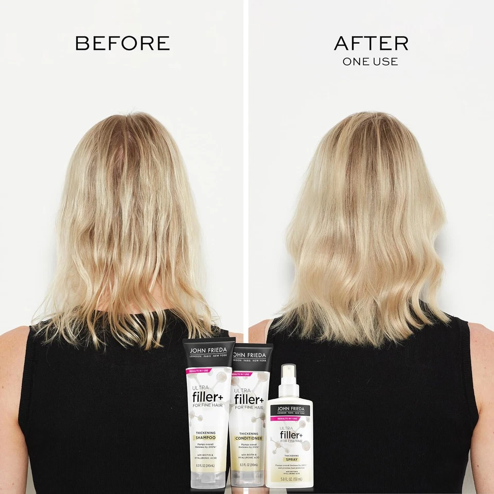 John Frieda ULTRAfiller+ Thickening Conditioner for Fine Hair, Volumizing... - Image 3 of 4