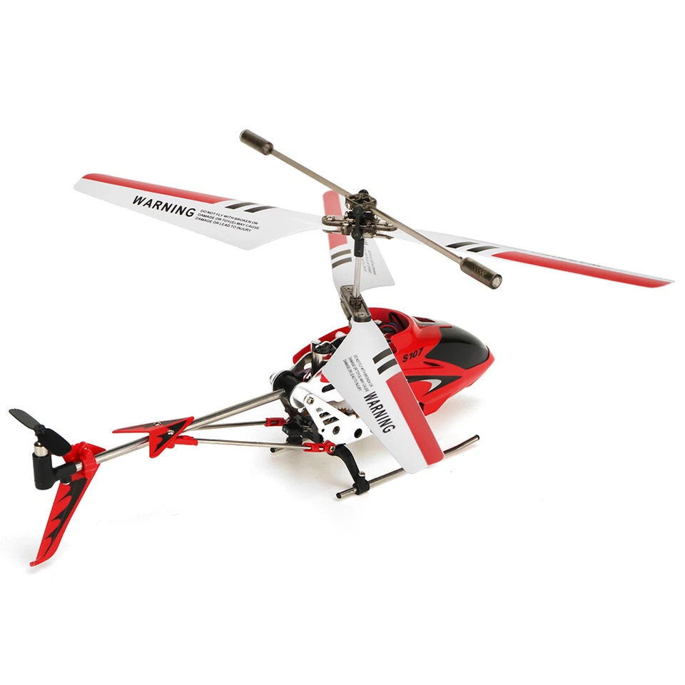 S107G 3CH Anti-collision Anti-fall Infrared Mini RC Helicopter With Gyro RTF Toy - image 4 of 4
