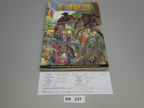 Leviathan: Post Apocalyptic Fantasy Battle System Rulebook (Grendel) - Picture 2 of 12