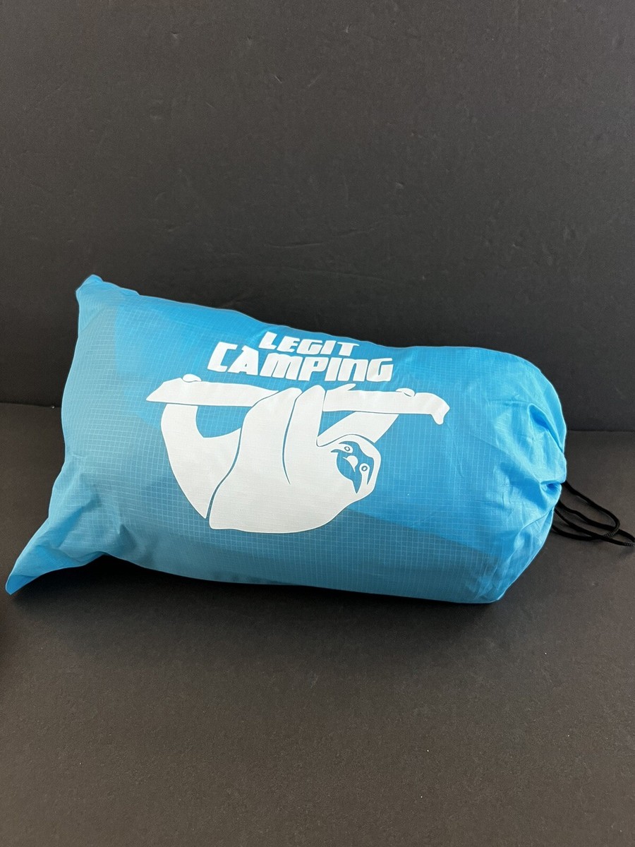 Legit Camping Inflatable Lounger Blue Beach Pool Outdoors