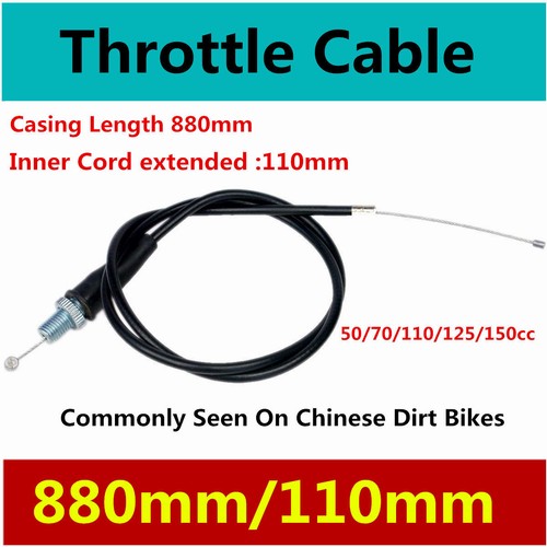 Cable Del Acelerador acelerar Dirtbike 50cc 70cc 150cc | eBay