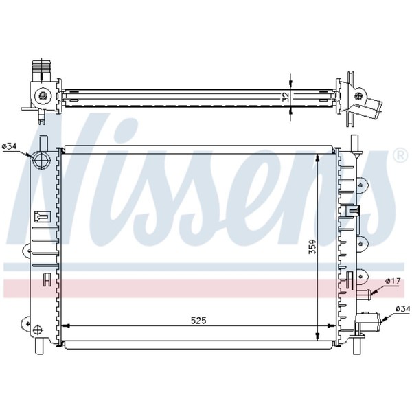 KüHler WasserküHler MotorküHler FüR Ford Escort V Cabriolet ALL AAL ABL GAL-image