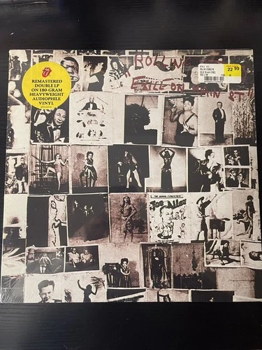 The Rolling Stones Exile On Main Street Remastered 180G Vinyl Sealed 2LP