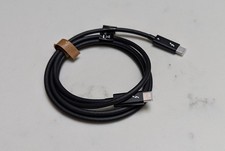 BULK SALE Lot of 16 -- USB-C Cables -- BLACK USB-C to USB-C - 1.87/cable
