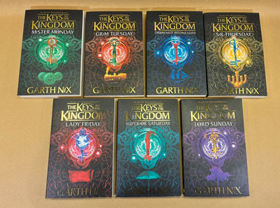 The Keys to the Kingdom Garth Nix 7 Book Set Mister Monday to Lord Sunday