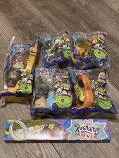 Set of 5 The Rugrats Movie Burger King Toys plus 1 Watch 1998 New In Package