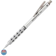 GraphGear 1000 Mechanical Pencil, 0.5mm Point Size, Black Barrel, 1 Each PG1015A