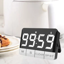 Digital Kitchen Timer 120dB Loud Multifunctional for Yoga Gym Classroom