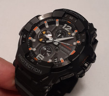 CASIO G-SHOCK GRB300-1A GRAVITYMASTER TOUGH SOLAR MULTIFUNCTION, BLUETOOTH,MINT