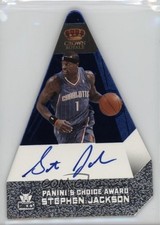 2011-12 Panini Preferred Blue 4/35 Stephen Jackson #189 Auto