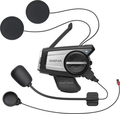 Interphone Moto Sena 50C Mesh Intercom  Caméra 4K