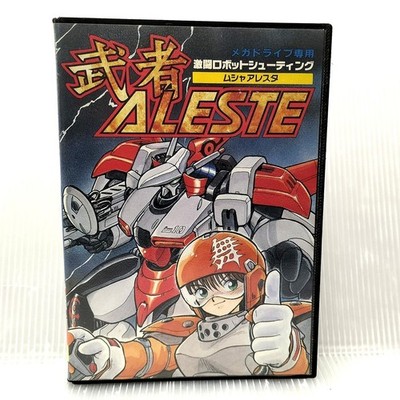 Musha Aleste Sega Mega Drive MD Toaplan Japanese Ver.