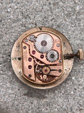 #1665 OMEGA MOVEMENT CALIBRO 245 LADY DE VILLE MOVIMENTO CARICA MANUALE ORO ROSA