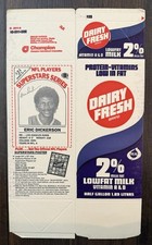 Eric Dickerson LA Rams 1986 Dairy Fresh NFL Players Milk Carton #21 SMU Mustangs
