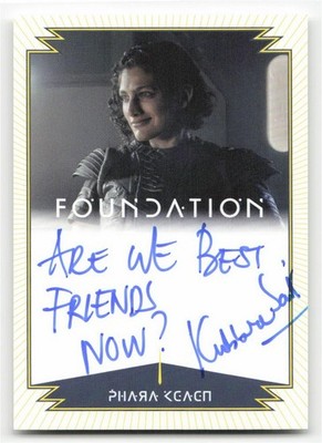 Foundation Seasons 1 & 2 Kubbra Sait as Phara Keaen Inscription Autograph (B)