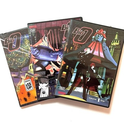 Bandai The Big O DVD Set US Edition Three Volumes Collector Edition Box Art