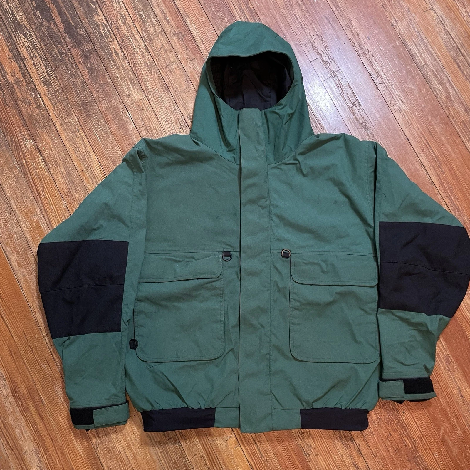 Vintage Cabela’s Gore-Tex Jacket Size XL Tall Wading Fly Fishing SST Hooded Coat
Opens in a new wind