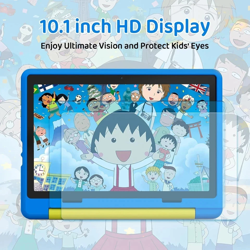 YITCI Tablet Bambini 10 Pollici Android 14 Display HD 1280X800 Batteria 5000Mah - Immagine 3 di 4