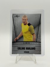 Leaf Draft 2022 Erling Haaland Rookie #RS-32 Manchester City Soccer Card. rookie card picture