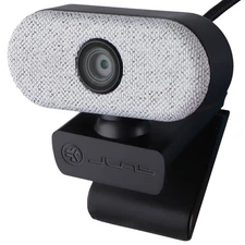 JLAB Go Cam (1080 HD) Wired USB-A Clip-On Webcam for PC/MAC/Chromebook - White