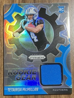 2025 Panini Prizm - Tetairoa Mcmillan #RGR-TMC Rookie Gear - Carolina Panthers