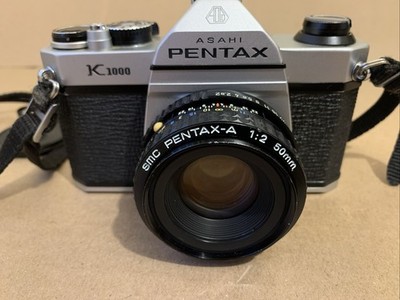 PENTAX K1000 フィルムカメラ SMC PENTAX 50mm Pentax K1000 35mm Film Camera w/ SMC Pentax-M 50mm | eBay