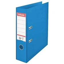 Esselte A4 Lever Arch File, Blue, 72mm Spine, Plastic, Vivida Range, 624067 72mm