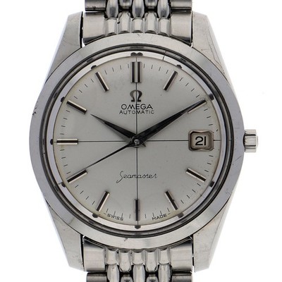 OMEGA Seamaster WATCH Silver SS AT