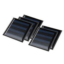 5 Pcs 2V 50mA Poly Mini Solar Cell Panel Module DIY 49.8mm x 49.8mm