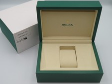Genuine Rolex Green Presentation Medium Watch Box NEW STYLE w/ Outer Box