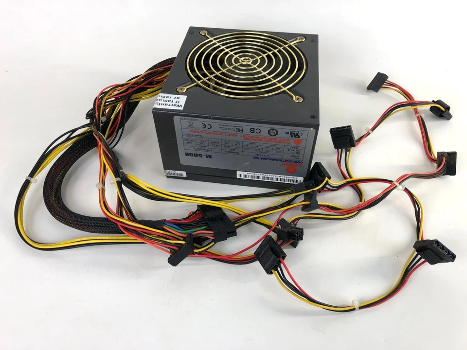 CoolMax Silent Fan EPS Power Suppy 500W M-500B - Image 2 of 4