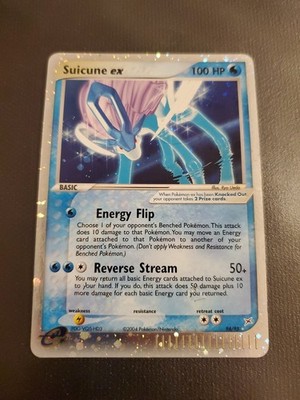 Suicune EX 94/95 Team Magma vs Team Aqua Cosmos Holo 2004 English Pokemon  