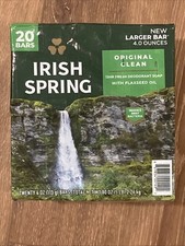 Irish Spring Bar Soap, Original Clean 4 oz., 20 ct.