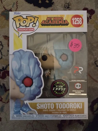 Funko Pop! My Hero Academia: Shoto Todoroki #1258 GITD Chase, Chalice Exclusive