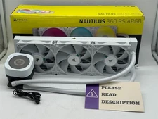 CORSAIR Nautilus 360 RS ARGB Liquid CPU Cooler - READ