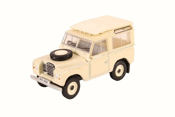 Oxford 76LR3S001 Land Rover Series 3 Kombi Limestone 1:76 Modellauto-image