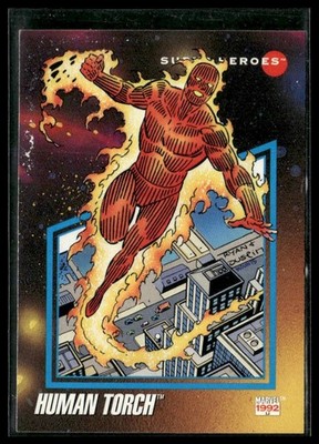 1992 Impel Marvel Universe #58 Human Torch -