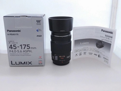 Panasonic Micro Four Thirds Lens LUMIX G X VARIO PZ 45-175mm F4.0-5.6 ASPH. POWE - Picture 1 of 10