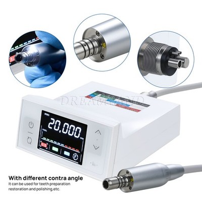 Dental Brushless LED Electric Micro Motor with Color Screen E-type ds