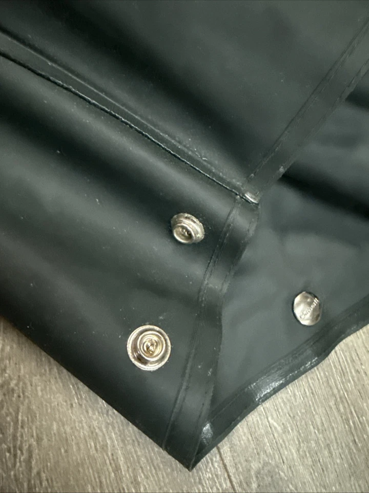 Carhartt Rubberized Waterproof Black Bib Overalls Reinforced Adjustable Rain 2XL - Image 2 of 4